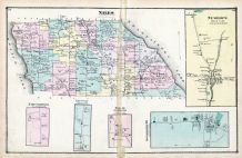 Niles, New Hope, Kelloggsville, Nine Corners, Pennyville, Twelve Corners, Cayuga County 1875
